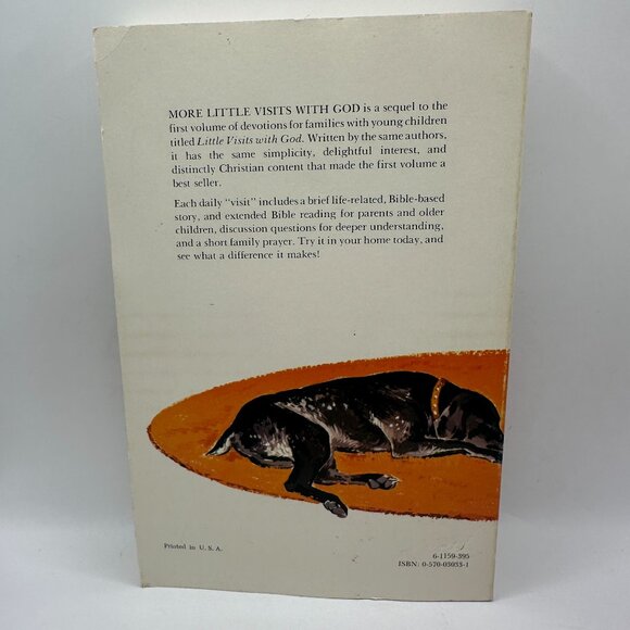 More Little Visits With God By Allan Hart Jahsmann & Martin P. Simon 1975 Hardco - Picture 2 of 6